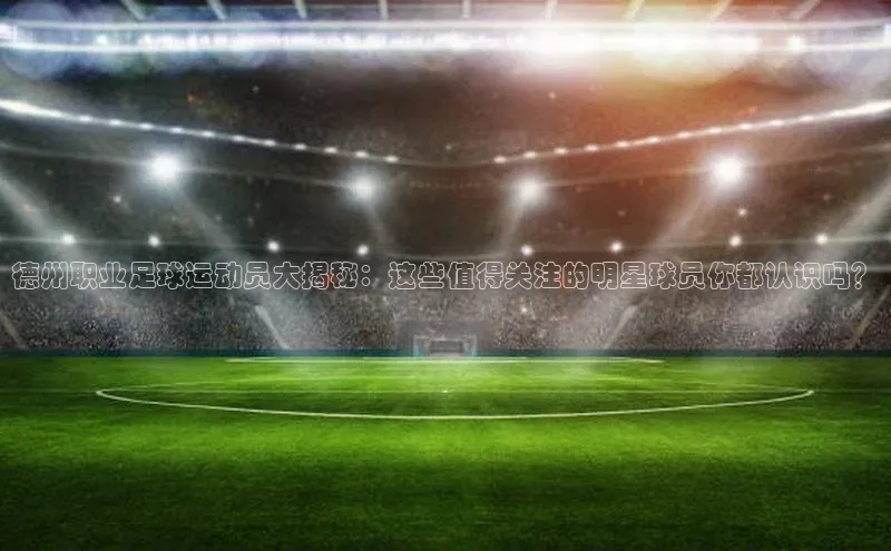3377体育网站平台登录百度大脑德州职业足球运动员大揭秘：这些值得关注的明星球员你都认识吗？